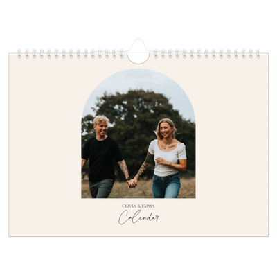 A4 Landscape Photo Calendar — Arch memories [cover]