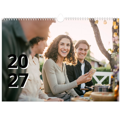 A3 Photo Calendar — Letter style [cover]
