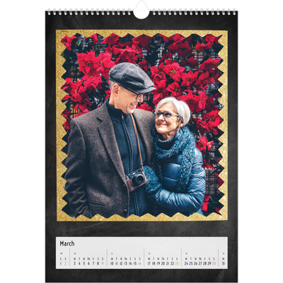 A3 photo calendars — Rustic charm [March]