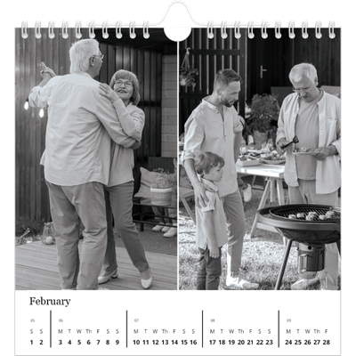 Square calendars  — Focus [February]