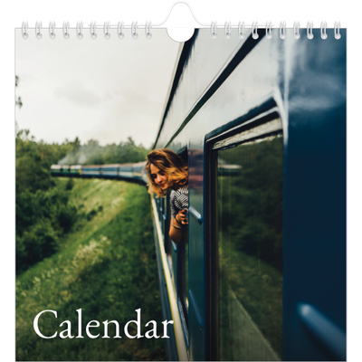 Square calendars  — Simple serif [cover]
