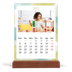 Easel Desk Calendar Portrait  — Paintbrush effect [cover]