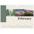 A3 Photo Calendar — Sights of the world [February]