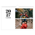 A4 Landscape Photo Calendar — Serif and moments [cover]