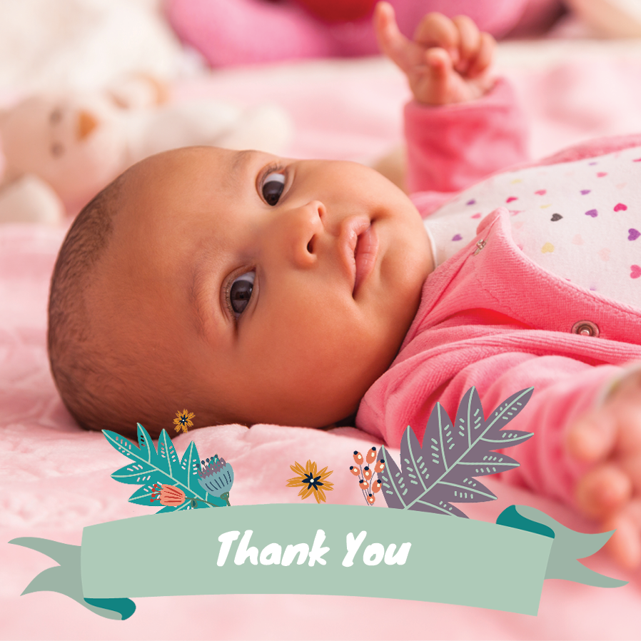 Thank you cards — Woodland