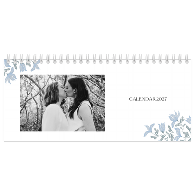 Desk calendars — Elegant floral [cover]