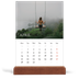 Easel Desk Calendar Portrait  — Simple serif [April]