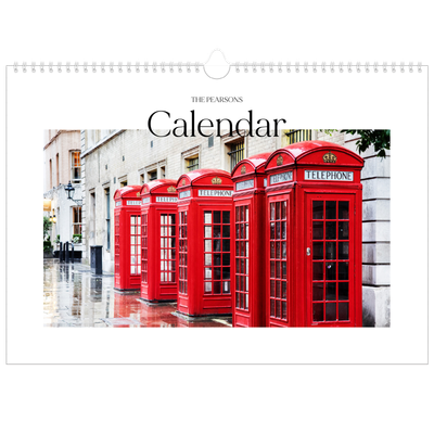 A3 Photo Calendar — My travelogue [cover]