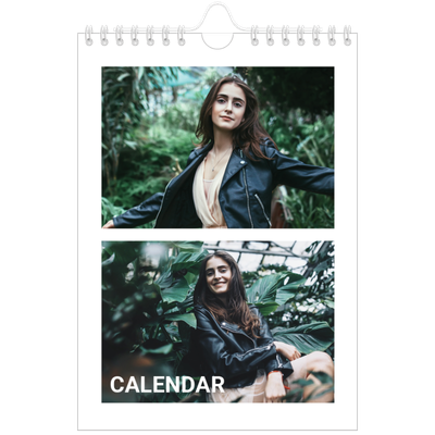 A5 Photo Calendar — Big month [cover]