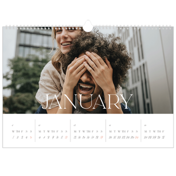 A3 Landscape Photo Calendar — Larger than life