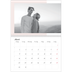 A4 Double Photo Calendar — Colour screens [March]
