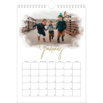 A4 Photo Calendar — Photo effects
