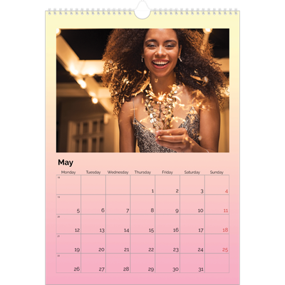 A3 photo calendars — Pastel shades [cover]