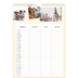 A4 Family Planner — Modern Planner - Family of 3 [March]
