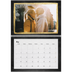 A4 Double Photo Calendar — Glitter frames [cover]