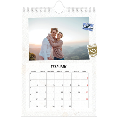 A5 Photo Calendar — Parts unknown [February]