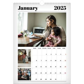 A3 Photo Calendar — Hot off the press