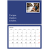 A4 Double Photo Calendar — Editorial Earth [February]