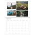 A4 Double Photo Calendar — Surfing sunsets [February]