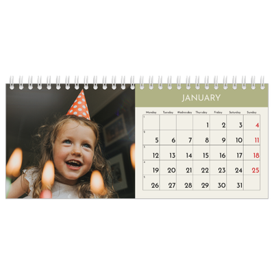 Desk calendars — Pastel chapters [January]