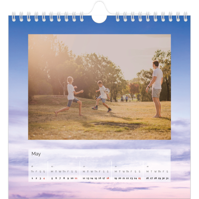 Square calendars  — Cloudscape [cover]