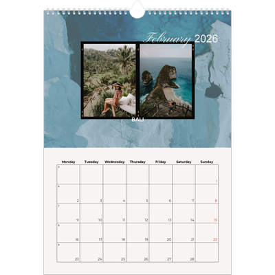 A3 photo calendars — Adventure wanderlust [February]