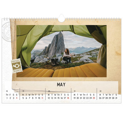 A3 Photo Calendar — Parts unknown [cover]