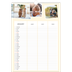 A3 Family Planner — Modern Planner - Family of 3 [January]