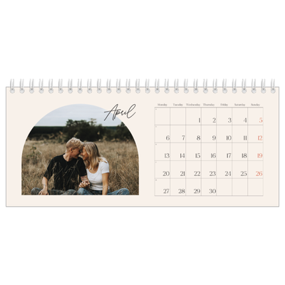 Desk calendars — Arch memories [April]