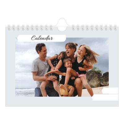 A5 Landscape Photo Calendar — Muted tones [cover]