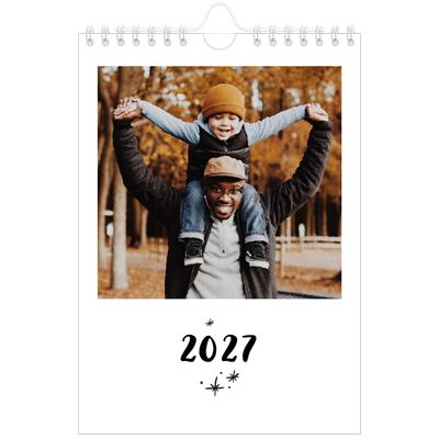 A5 Photo Calendar — Handwritten [cover]
