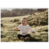A4 Double Photo Calendar — Photo strip boxes [cover]