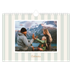 A4 Landscape Photo Calendar — Script and stripes [cover]