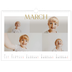 A3 Photo Calendar — Big gold text [March]