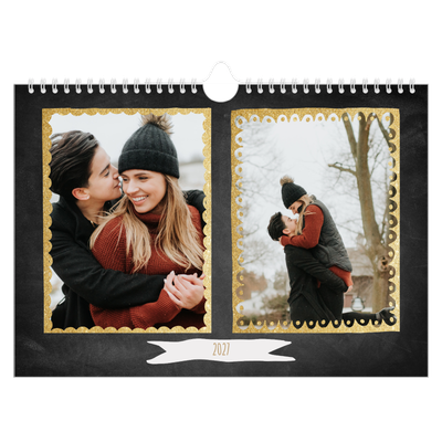 A4 Landscape Photo Calendar — Rustic charm [cover]