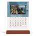 Easel Desk Calendar Portrait  — Adventure wanderlust [February]