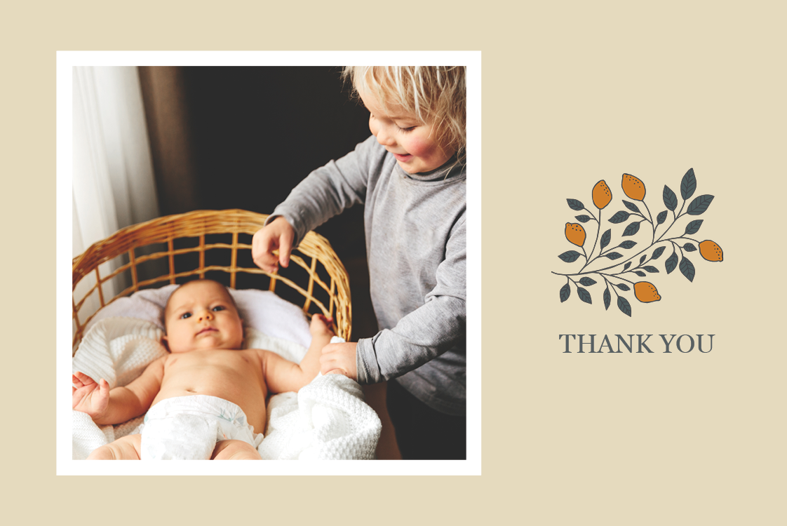 Thank you cards — Little lemons