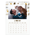 A4 Photo Calendar — Playful kitten [January]