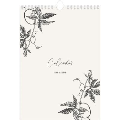 A4 Photo Calendar — Ink & ivy [cover]