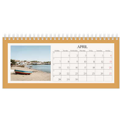 Desk calendars — Classic colours [April]