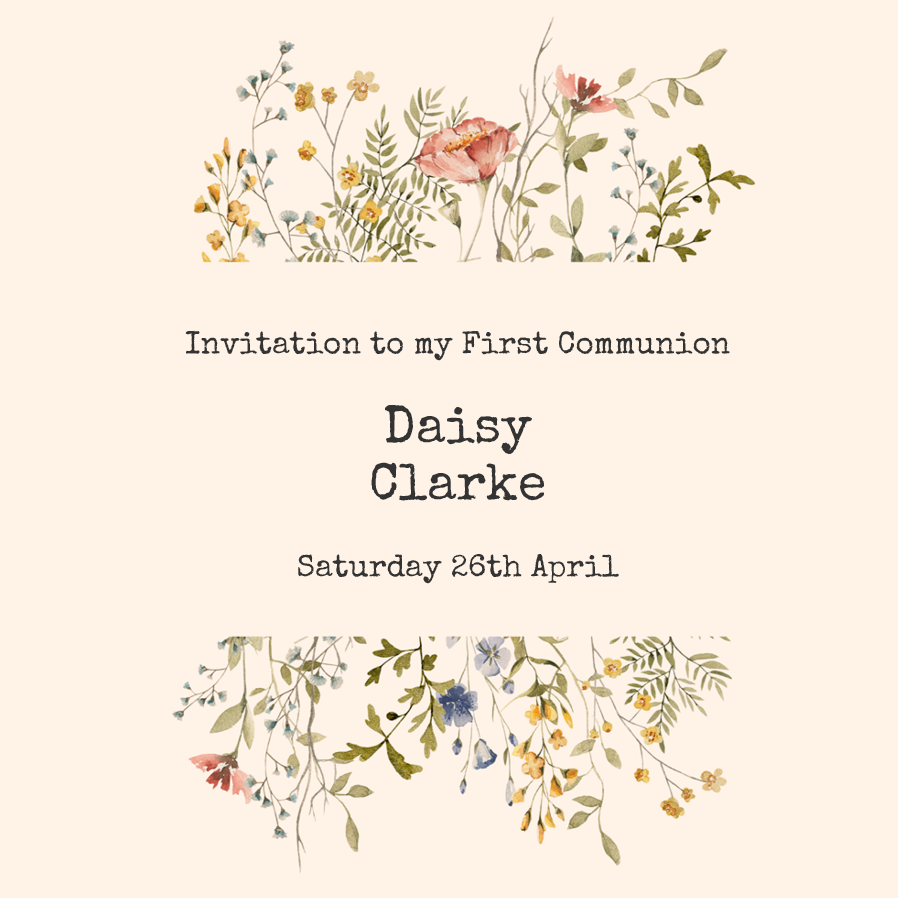 Invitations — Secret garden