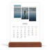 Easel Desk Calendar Portrait  — Travel mosaics [cover]