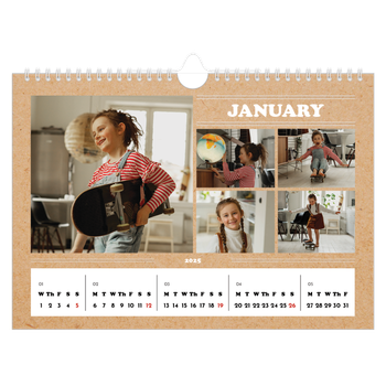 A4 Landscape Photo Calendar — This year’s editorial