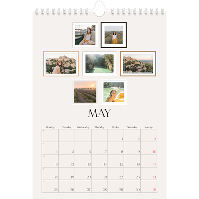 A4 Photo Calendar — Wall photo gallery [cover]