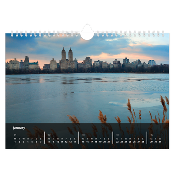 A4 Landscape Photo Calendar — Complements