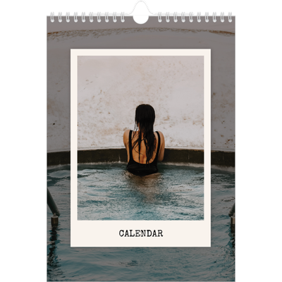 A4 Photo Calendar — The portrait edit [cover]