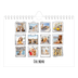 A5 Landscape Photo Calendar — Scrapbook snapshots [cover]