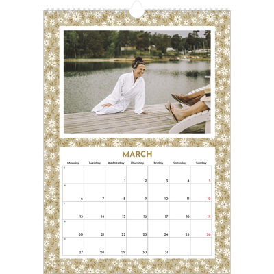 A3 photo calendars — Full bloom [March]