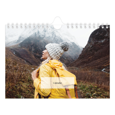 A5 Landscape Photo Calendar — Classic calendar [cover]