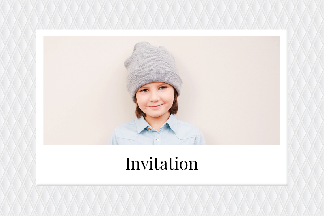 Invitations — Embossed paper